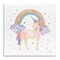 Stupell Industries Kids Nursery Unicorn Watercolor Wall Plaque Art